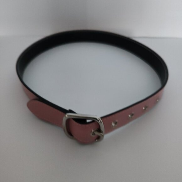 Ladies SZ S Reversible Pink/Black Belt - Picture 1 of 3